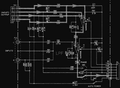 Original input board schematic.