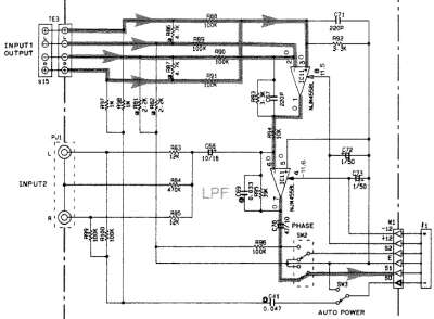 Original input board schematic.