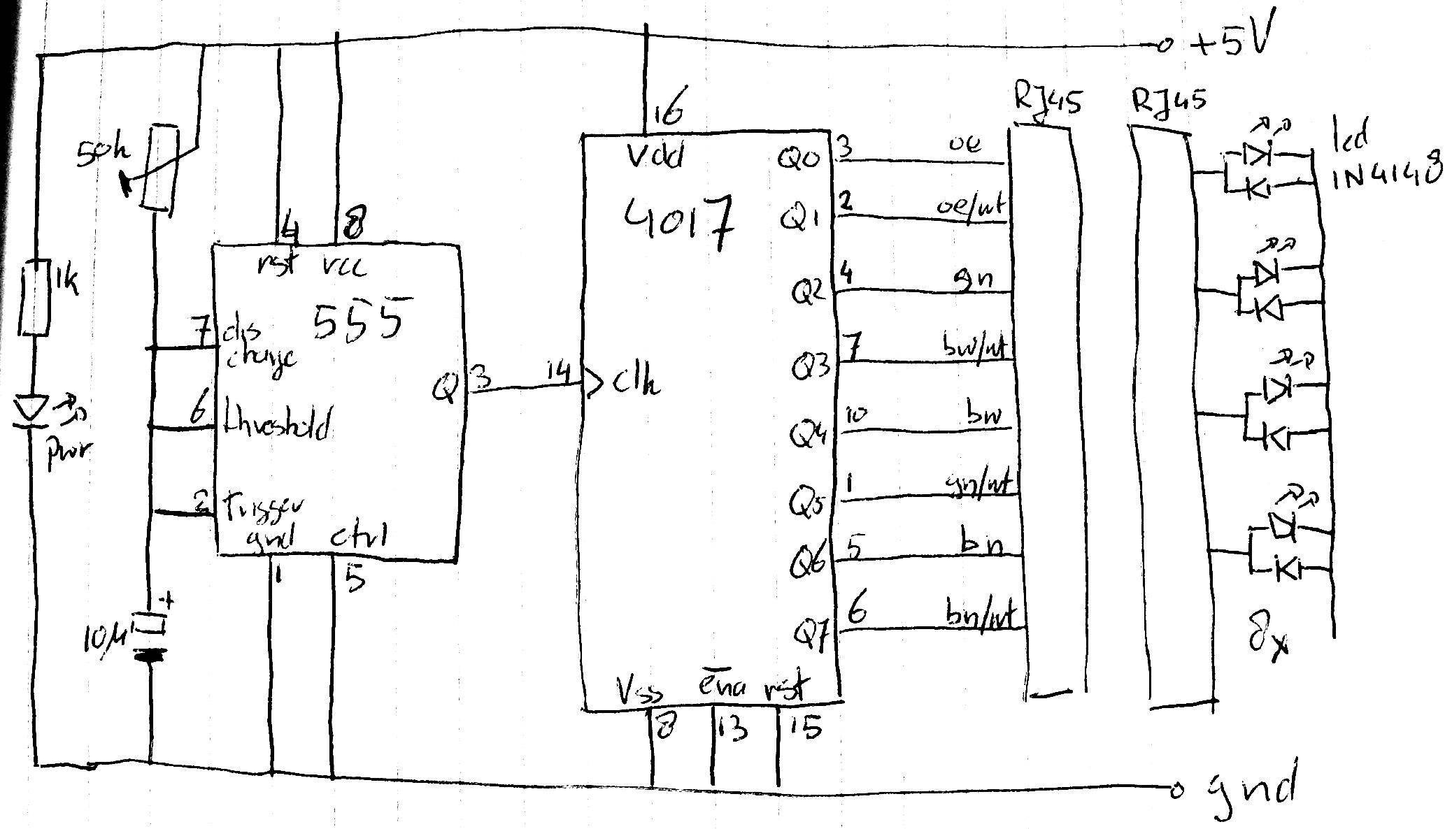 Soldering UTP cable tester