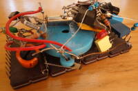 Heap of electronic parts