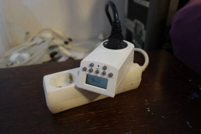 Mains timer switch