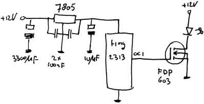 Schematic diagram (forgot led series resistor)