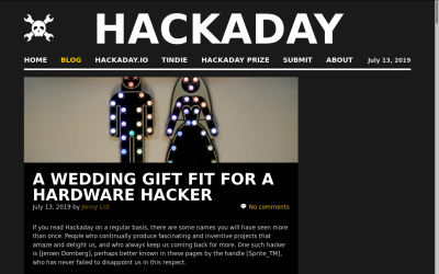 This article on Hackaday